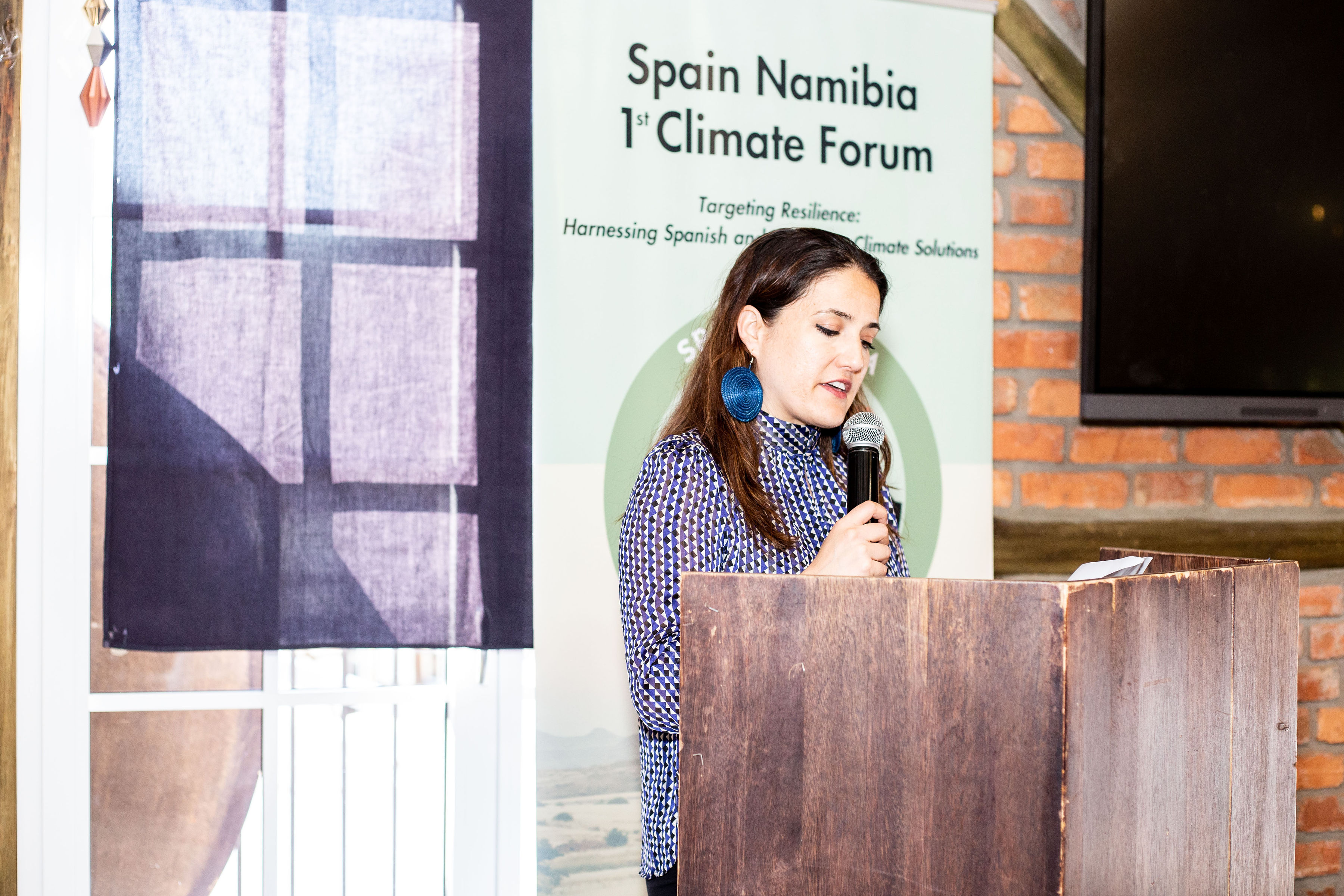 Speaker at the event